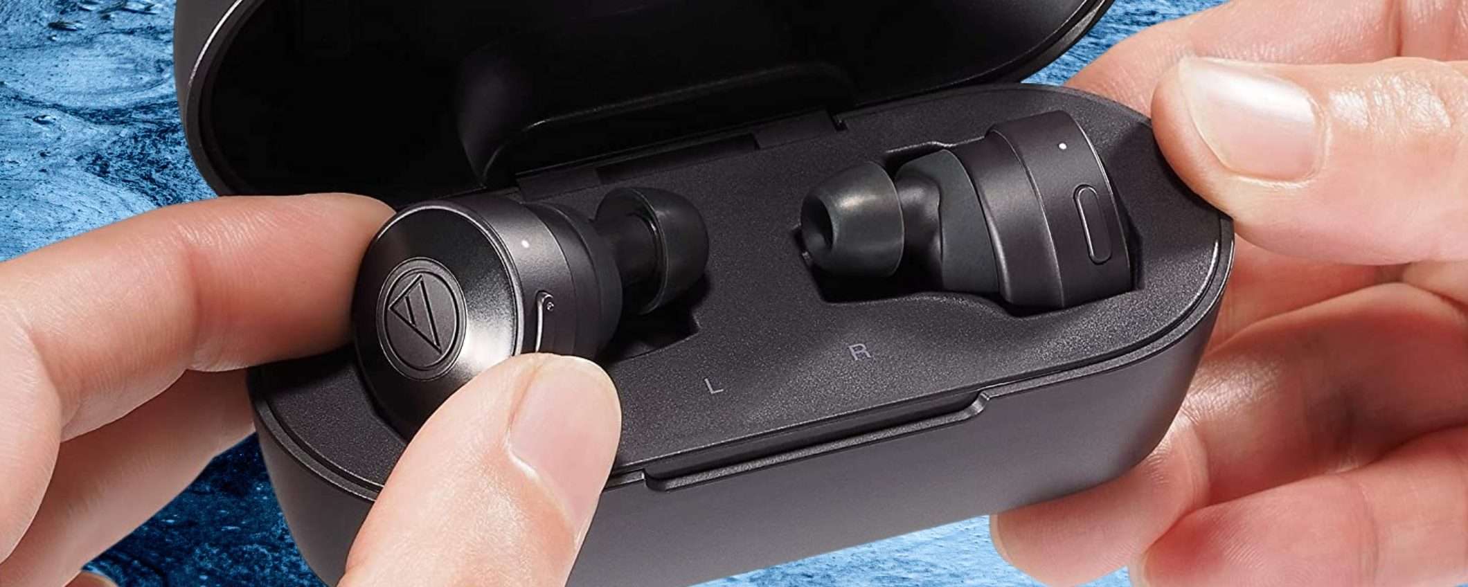 Audio-Tecnica: auricolari wireless con 15h di ascolto a prezzo WOW Audio-Tecnica: auricolari wireless con 15h di ascolto a prezzo WOW