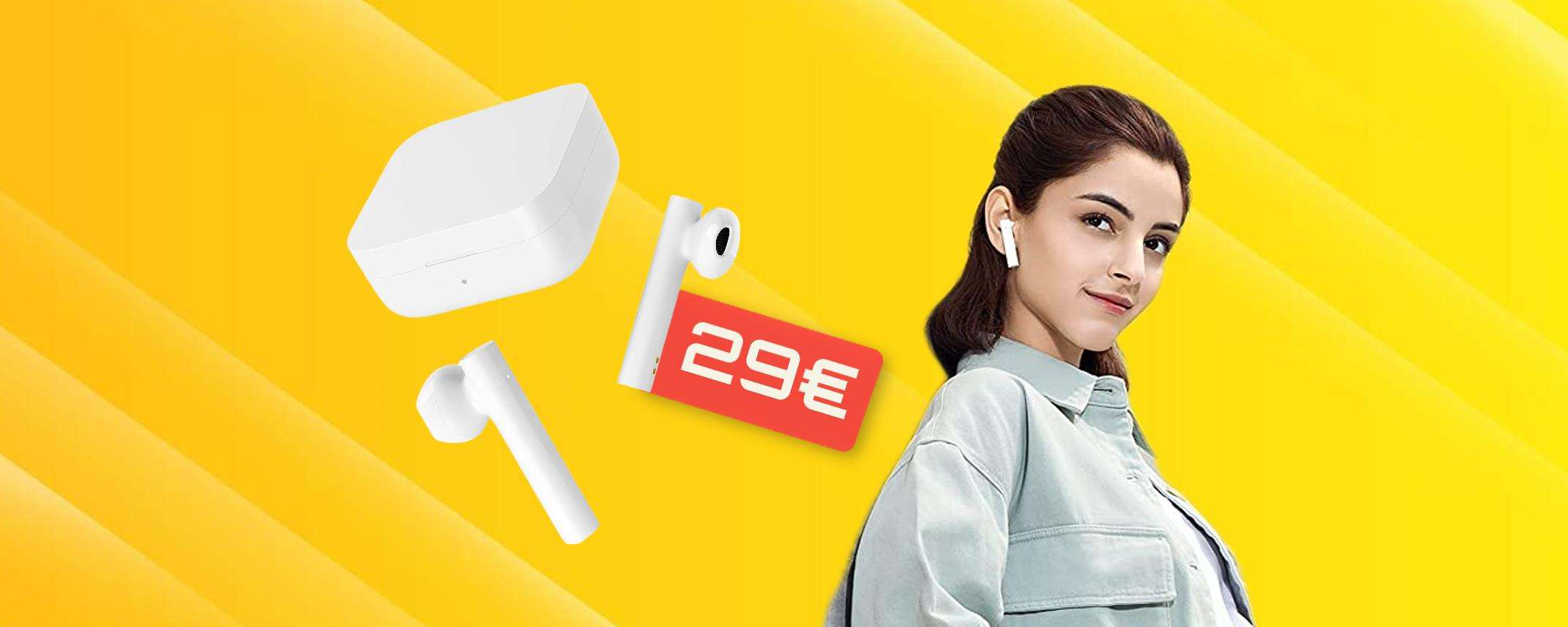 Auricolari Xiaomi con cancellazione rumore e 2 microfoni: il top a 29€ Auricolari Xiaomi con cancellazione rumore e 2 microfoni: il top a 29€