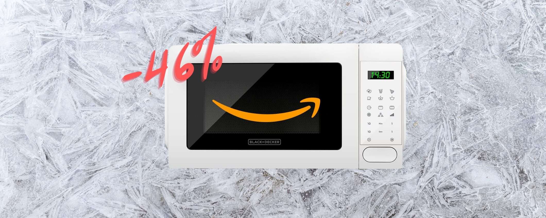 Black & Decker RAGALA un forno a microonde da 20L, su Amazon al 46% Black & Decker RAGALA un forno a microonde da 20L, su Amazon al 46%
