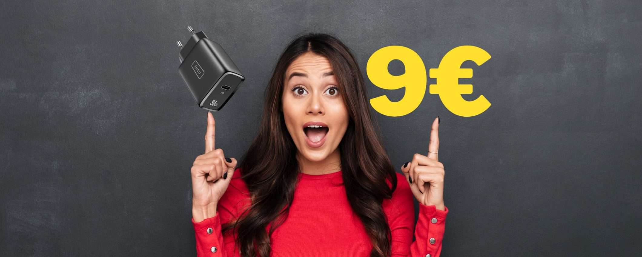 Caricatore iPhone da 30W in offerta a 9€ con questo COUPON (Amazon) Caricatore iPhone da 30W in offerta a 9€ con questo COUPON (Amazon)