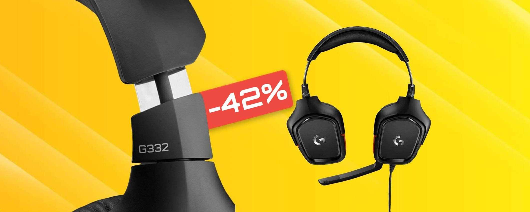 Cuffie Logitech da gaming: le MIGLIORI da acquistare con soli 35€ Cuffie Logitech da gaming: le MIGLIORI da acquistare con soli 35€