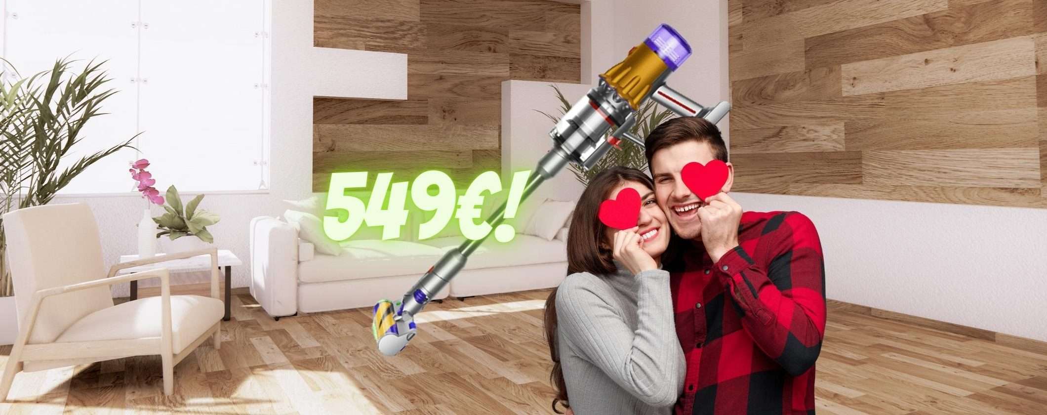 Dyson V12: applica il coupon eBay per acquistarlo a 549€