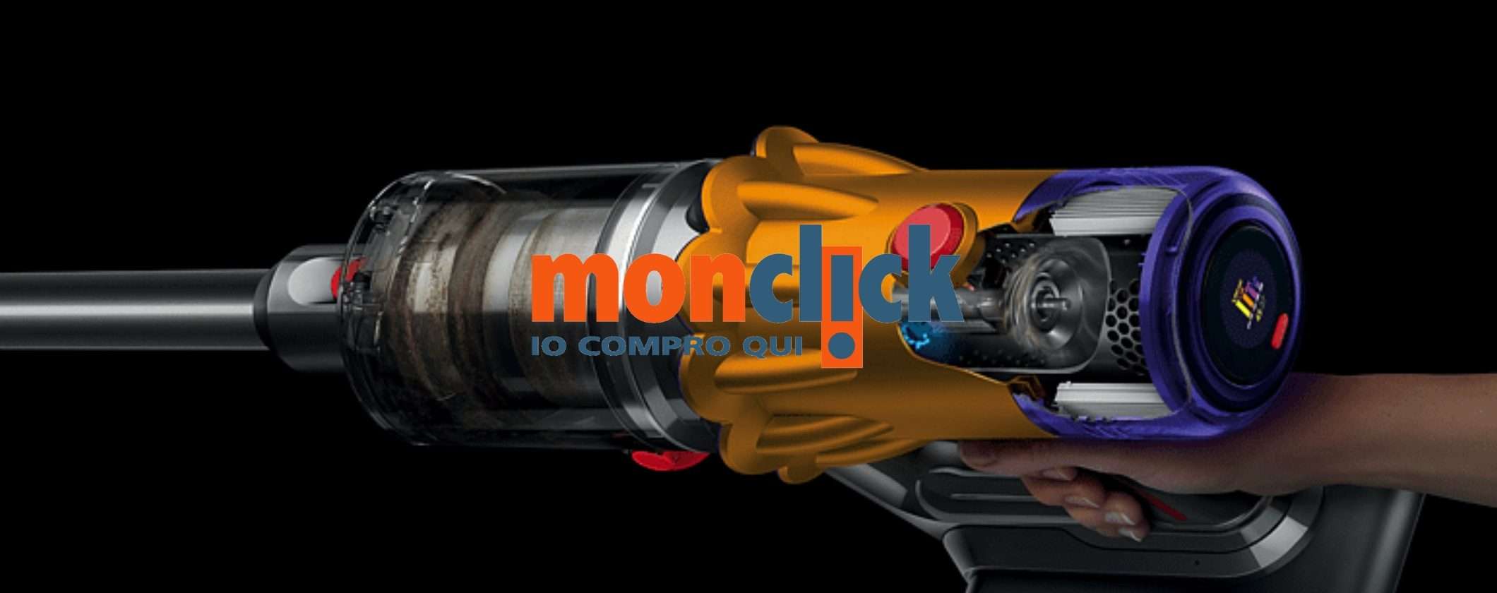 Dyson V12, PAZZIA ASSURDA: su Monclick 150€ di sconto Dyson V12, PAZZIA ASSURDA: su Monclick 150€ di sconto