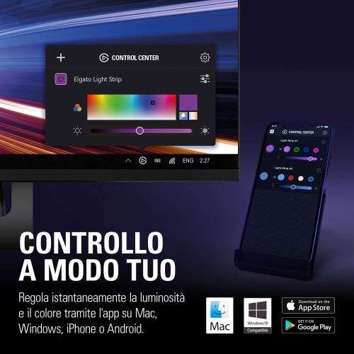 elgato striscia led compatibilita