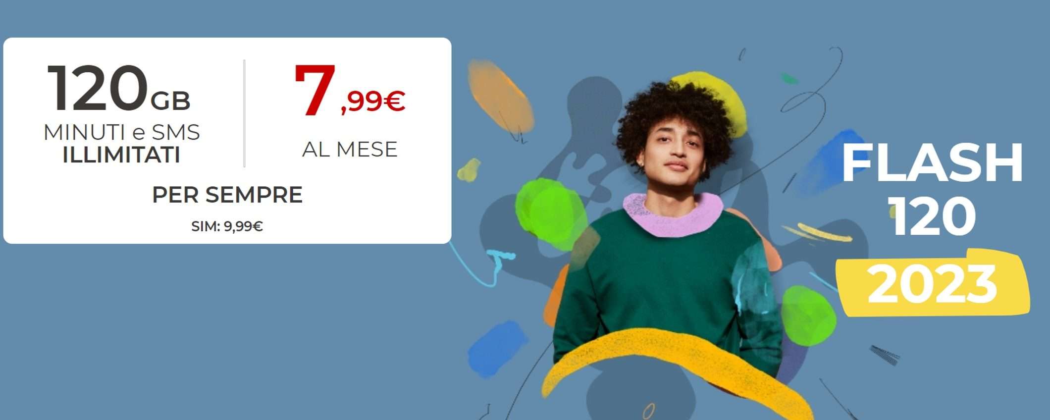 Iliad: 120GB a meno di 8 euro al mese PER SEMPRE