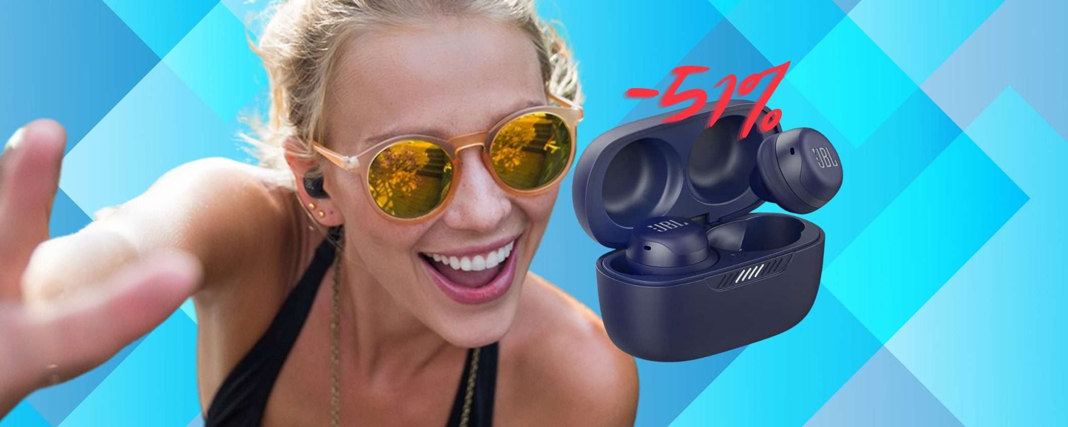 JBL LIVE Free NC TWS: auricolari true wireless MERAVIGLIOSI al 51% JBL LIVE Free NC TWS: auricolari true wireless MERAVIGLIOSI al 51%