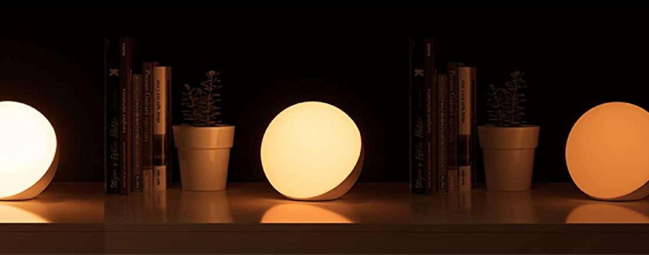 Pratico 2er Set Lampada Da Comodino 2x3W LED E14 Paralume In Tessuto Tavolo EB - Foto 6