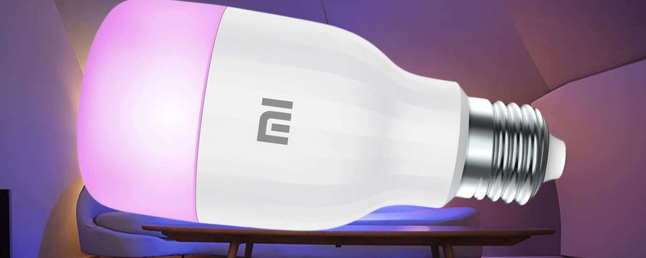 Xiaomi: bastano 8€ l'iconica lampadina SMART, occasione Amazon assurda Xiaomi: bastano 8€ l'iconica lampadina SMART, occasione Amazon assurda