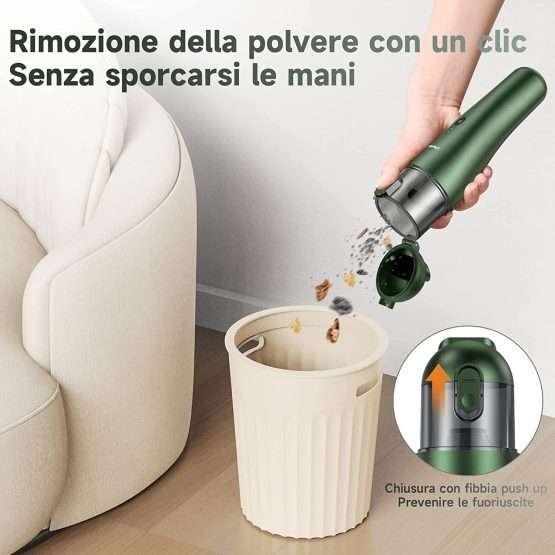 mini aspirapolvere