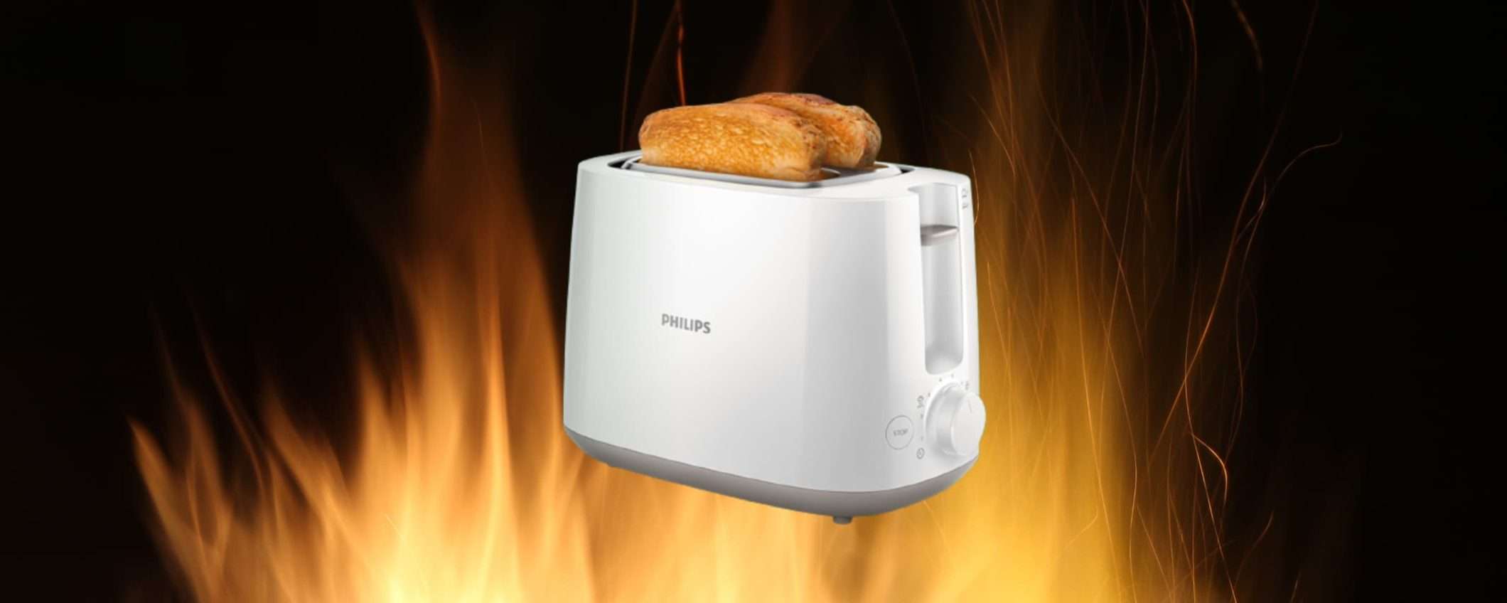 Abituati a una COLAZIONE DA RE con questo tostapane Philips a 8 impostazioni Abituati a una COLAZIONE DA RE con questo tostapane Philips a 8 impostazioni