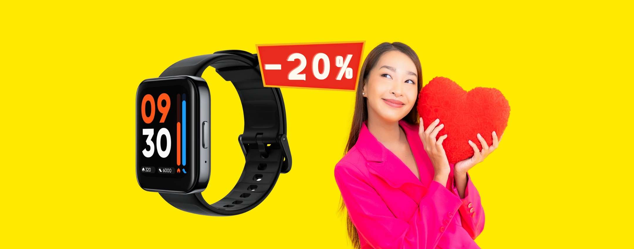 Realme watch 3: lo smartwatch sportivo in OFFERTA lampo (-20%)