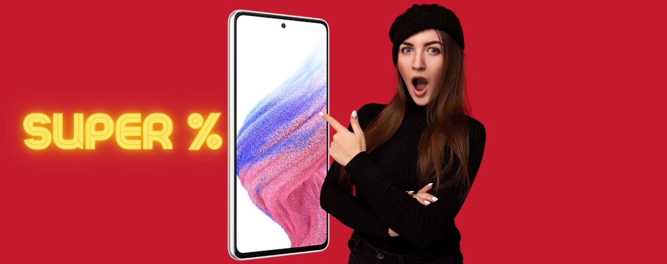 Samsung Galaxy A53: a questo prezzo sei pazzo a non comprarlo Samsung Galaxy A53: a questo prezzo sei pazzo a non comprarlo