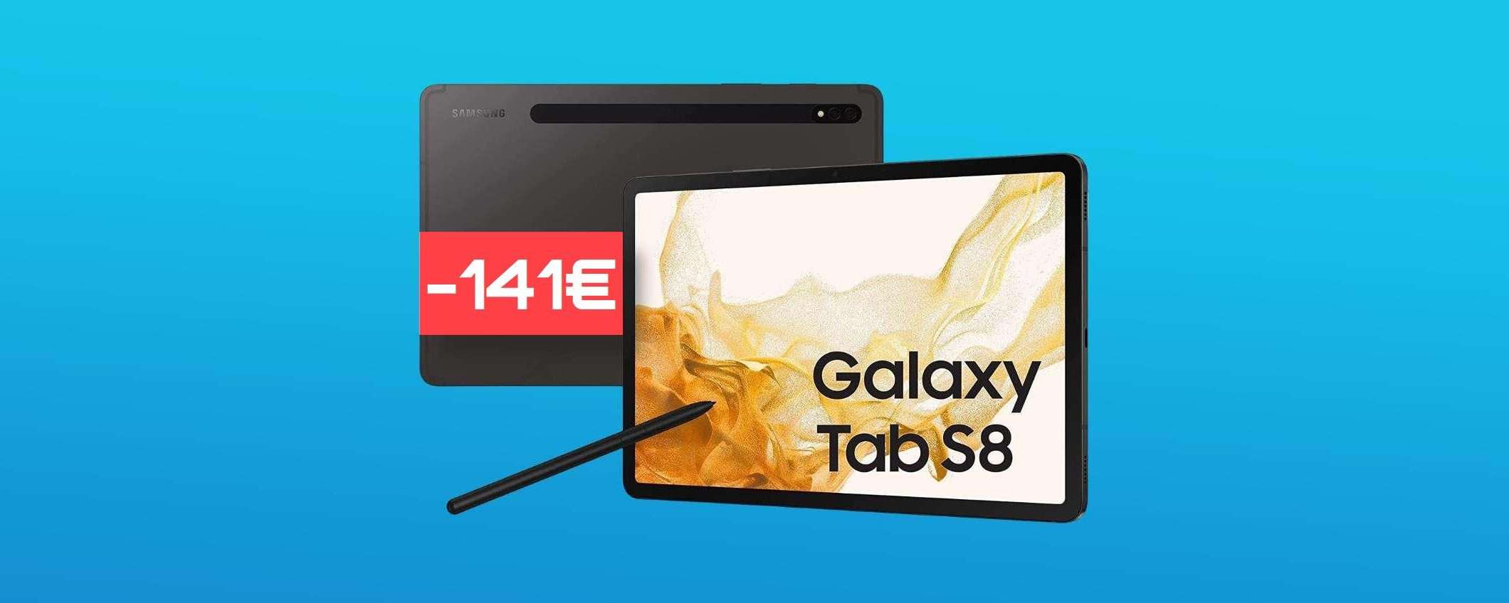 Galaxy Tab S8 è il miglior tablet da acquistare oggi: SCONTO di 141€ Galaxy Tab S8 è il miglior tablet da acquistare oggi: SCONTO di 141€