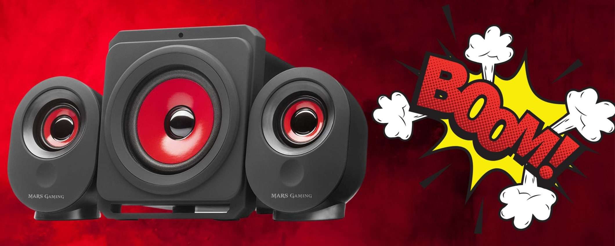 Kit altoparlanti potentissimi con subwoofer: set 5 in 1 a prezzo SHOCK su Amazon (19€) Kit altoparlanti potentissimi con subwoofer: set 5 in 1 a prezzo SHOCK su Amazon (19€)