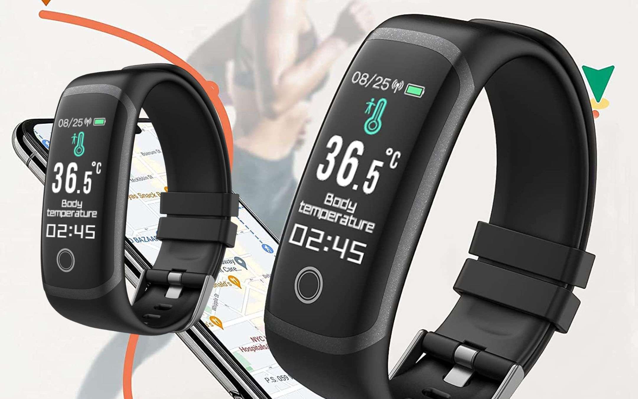 Smartwatch outlet misura temperatura