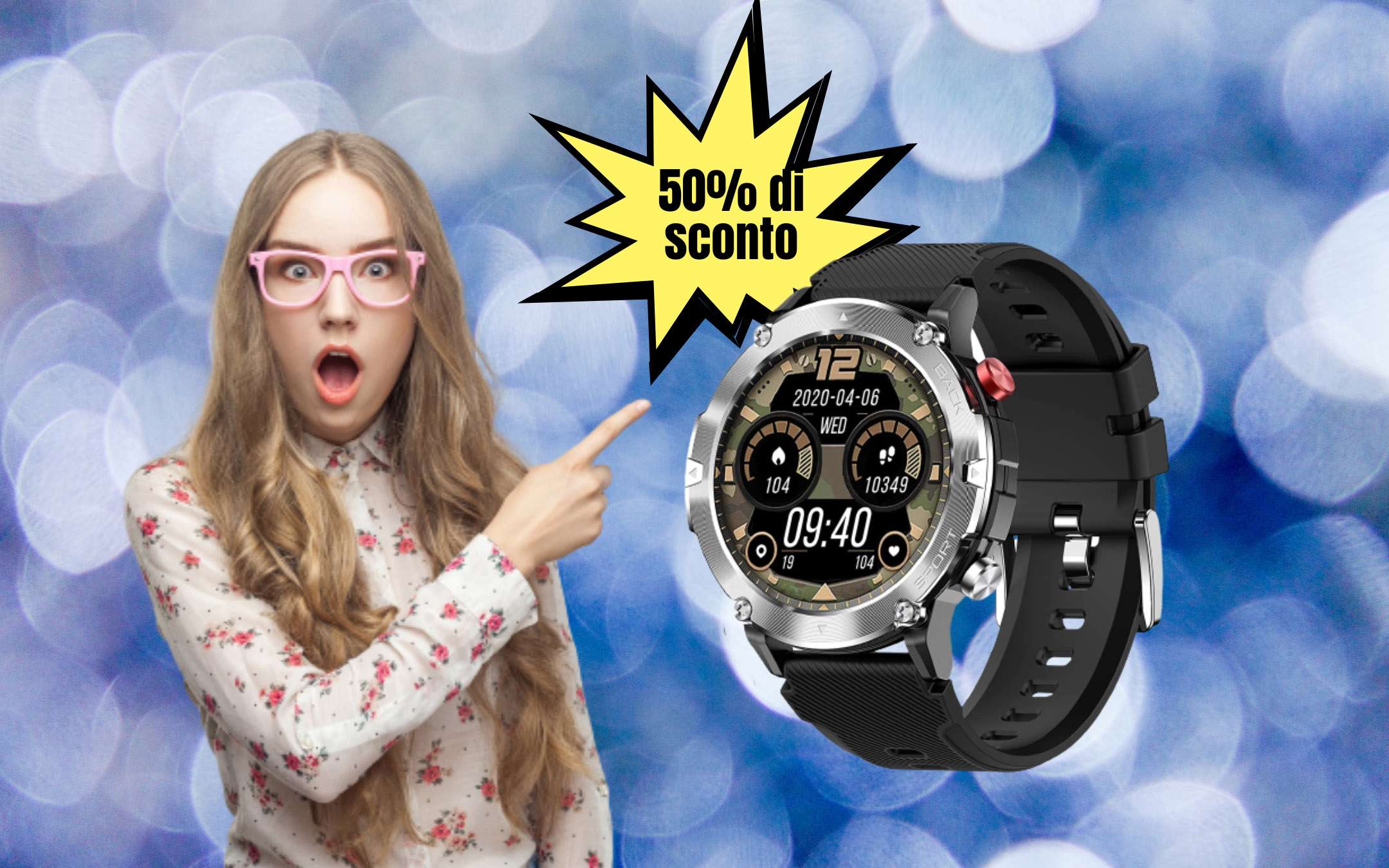 Smartwatch SUPER resistente: a questo prezzo è il TOP