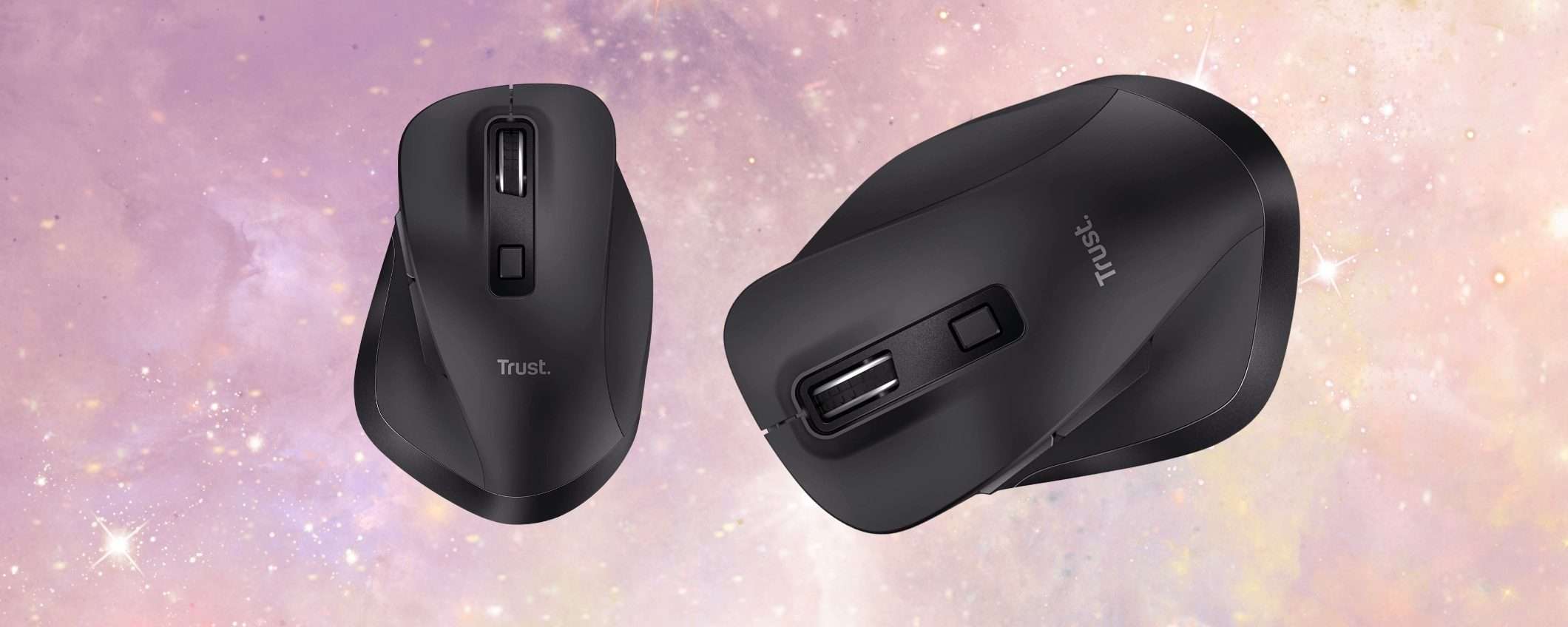 Trust Fryda: il mouse wireless su cui mettere la mano sopra (-17%) Trust Fryda: il mouse wireless su cui mettere la mano sopra (-17%)