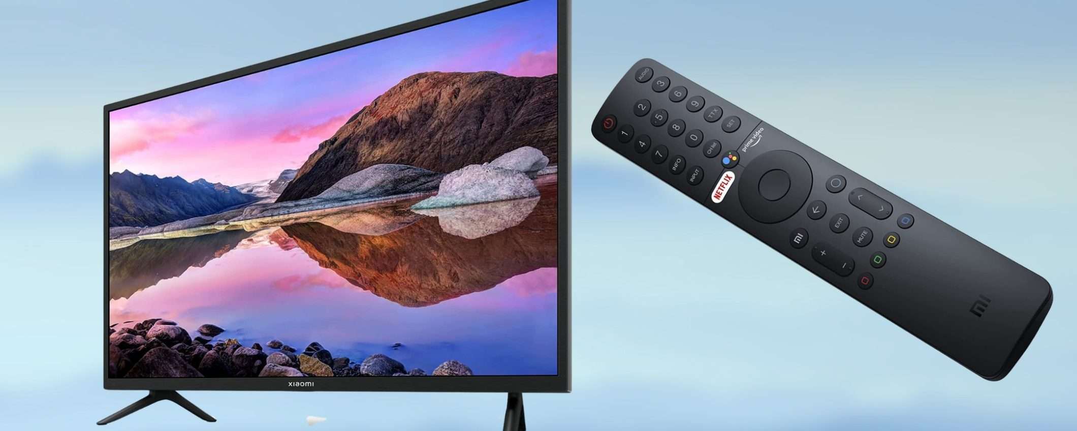 Xiaomi sconto SHOCK del 44%: 139€ per la smart TV Android 32 Xiaomi sconto SHOCK del 44%: 139€ per la smart TV Android 32