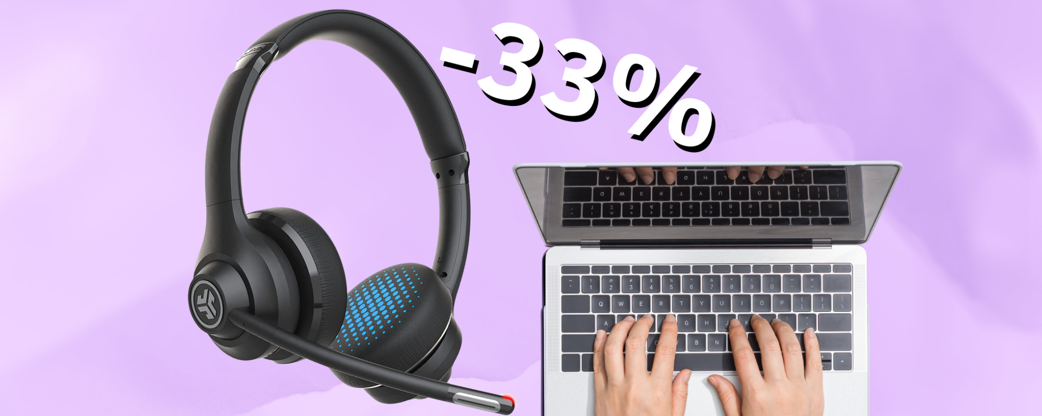 Cuffie Bluetooth Multipoint JLab: sfrutta lo sconto del 33% su Amazon Cuffie Bluetooth Multipoint JLab: sfrutta lo sconto del 33% su Amazon