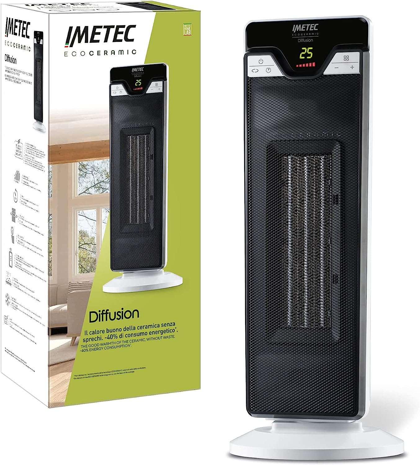 Imetec Eco Ceramic diffusion