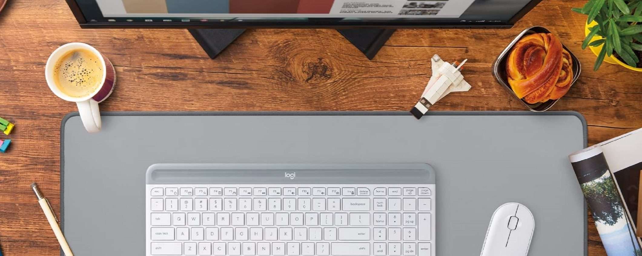 Tappetino Logitech Desk Mat: qualità altissima a un prezzo bassissimo Tappetino Logitech Desk Mat: qualità altissima a un prezzo bassissimo
