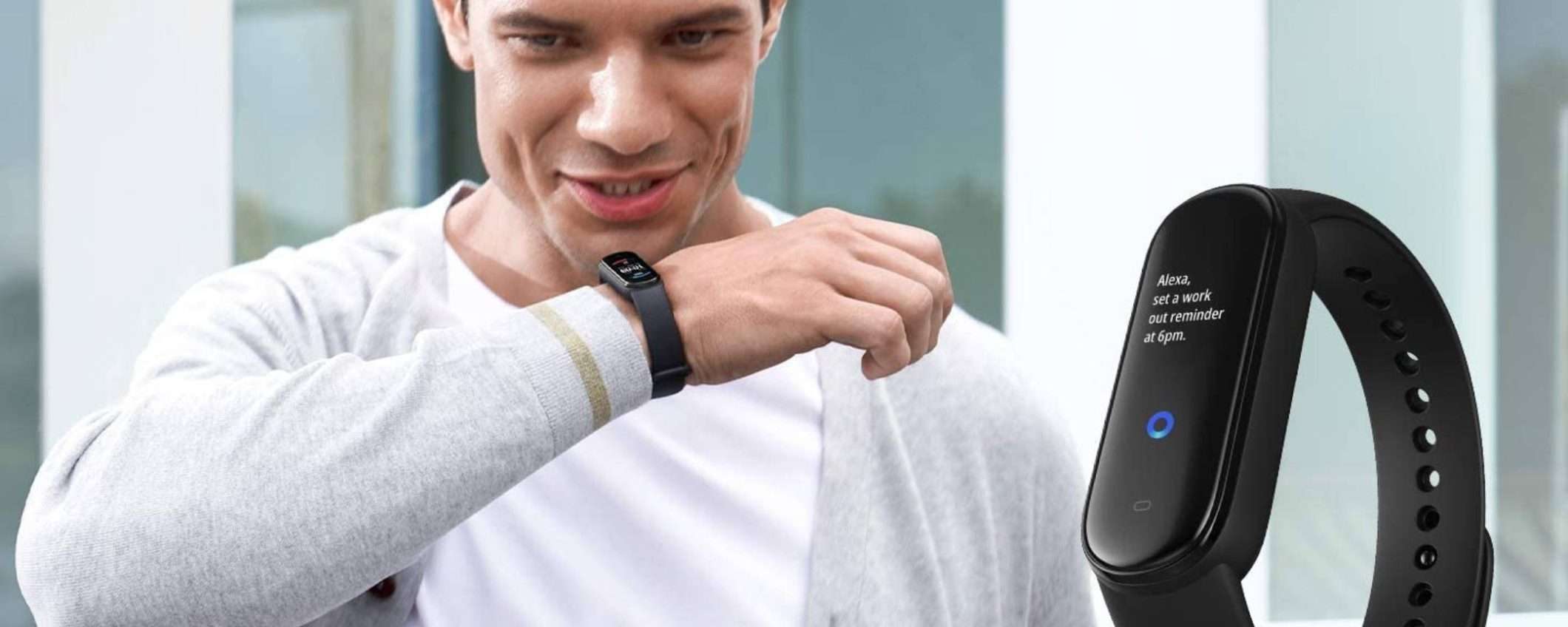 Amazfit Band 5: Alexa sempre al tuo polso, oggi a meno di 22€ su Amazon