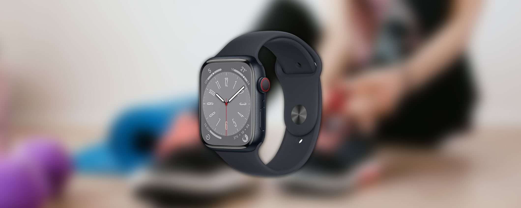 Apple Watch Series 8: la bellissima colorazione mezzanotte a un prezzo WOW