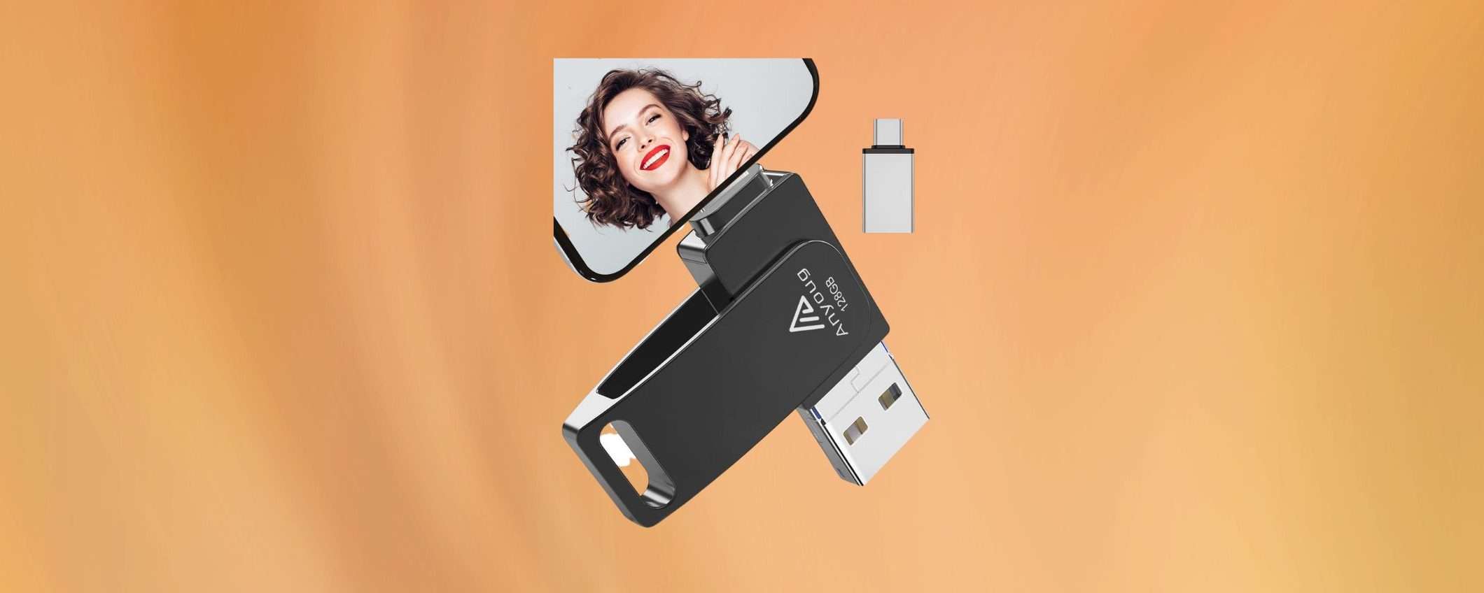 Chiavetta USB 128GB per smartphone: solo 25€ in OFFERTA LAMPO Chiavetta USB 128GB per smartphone: solo 25€ in OFFERTA LAMPO
