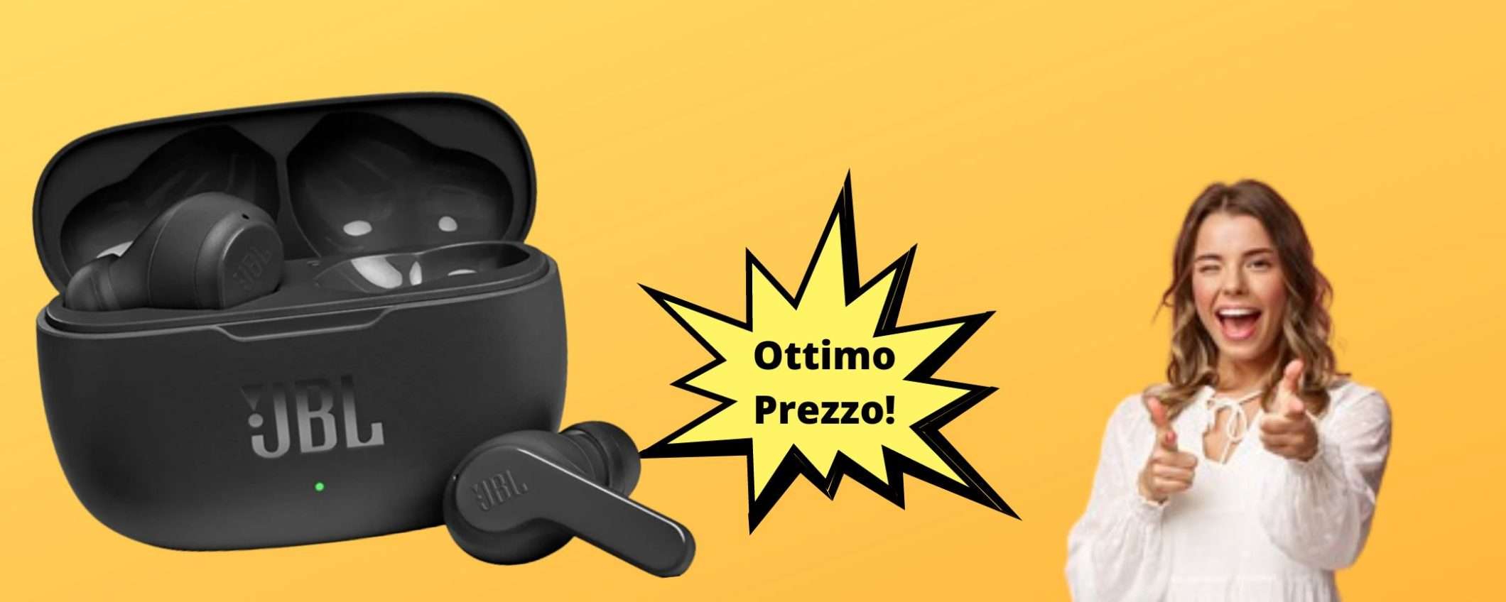 Cuffie wireless JBL ora ad un PREZZO WOW su Amazon Cuffie wireless JBL ora ad un PREZZO WOW su Amazon