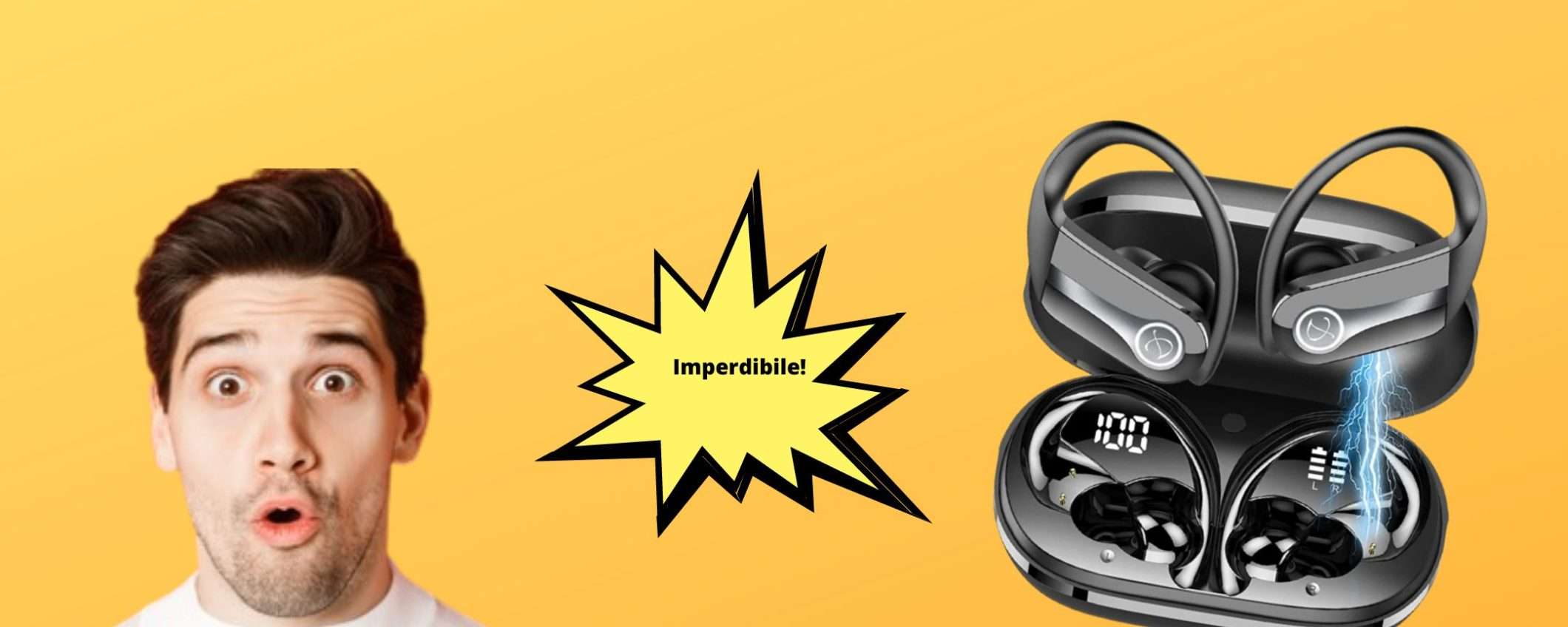 Cuffie Bluetooth ad un PREZZO IMPERDIBILE su Amazon Cuffie Bluetooth ad un PREZZO IMPERDIBILE su Amazon