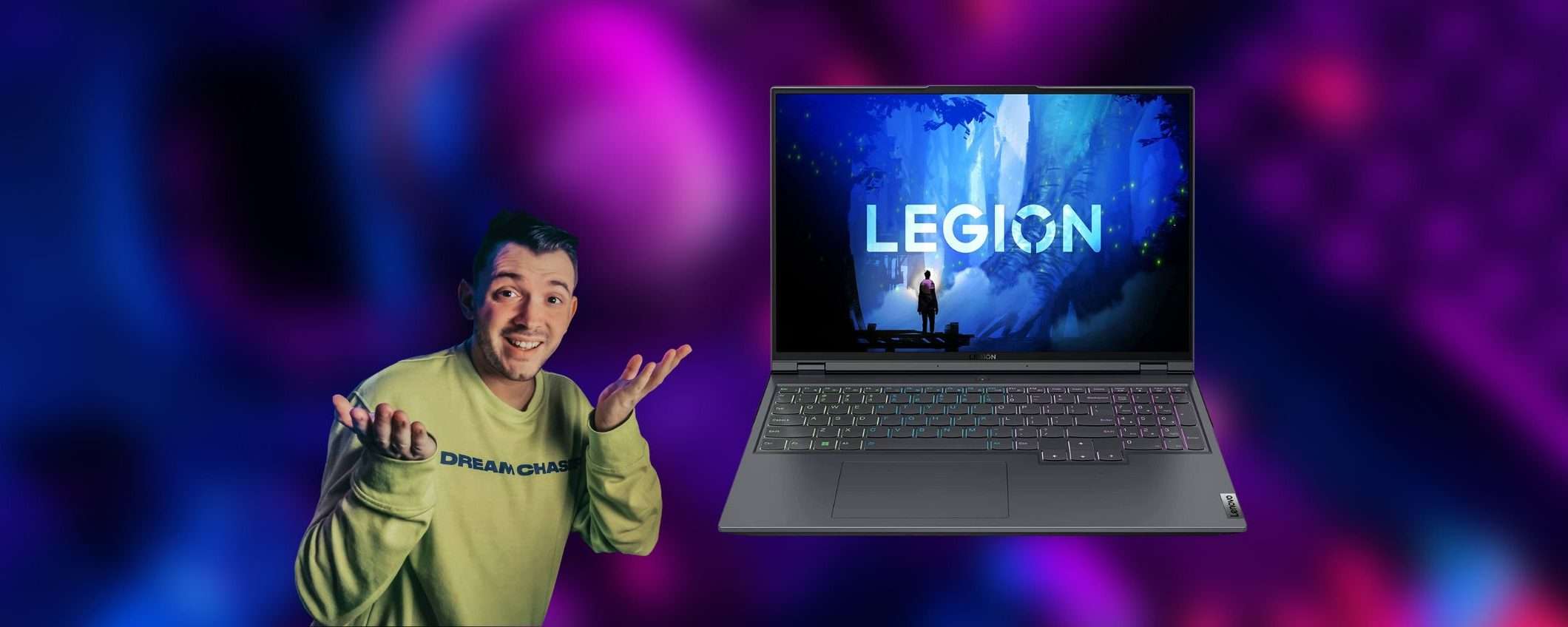 Lenovo Legion 5 Pro: un laptop da gaming MOSTRUOSO, lo sconto pure (-500€) Lenovo Legion 5 Pro: un laptop da gaming MOSTRUOSO, lo sconto pure (-500€)