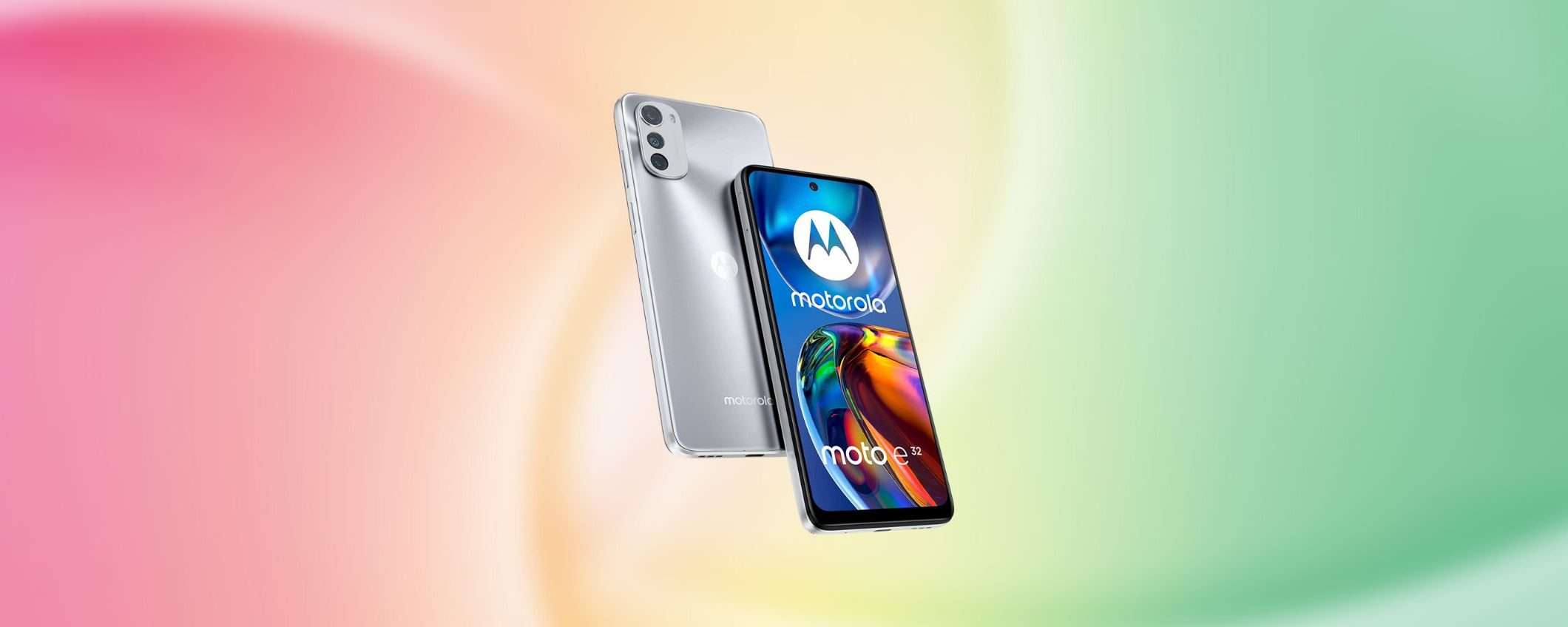 Motorola moto e32: display 90Hz, tripla fotocamera, 5000mAh a 118€ (Amazon) Motorola moto e32: display 90Hz, tripla fotocamera, 5000mAh a 118€ (Amazon)