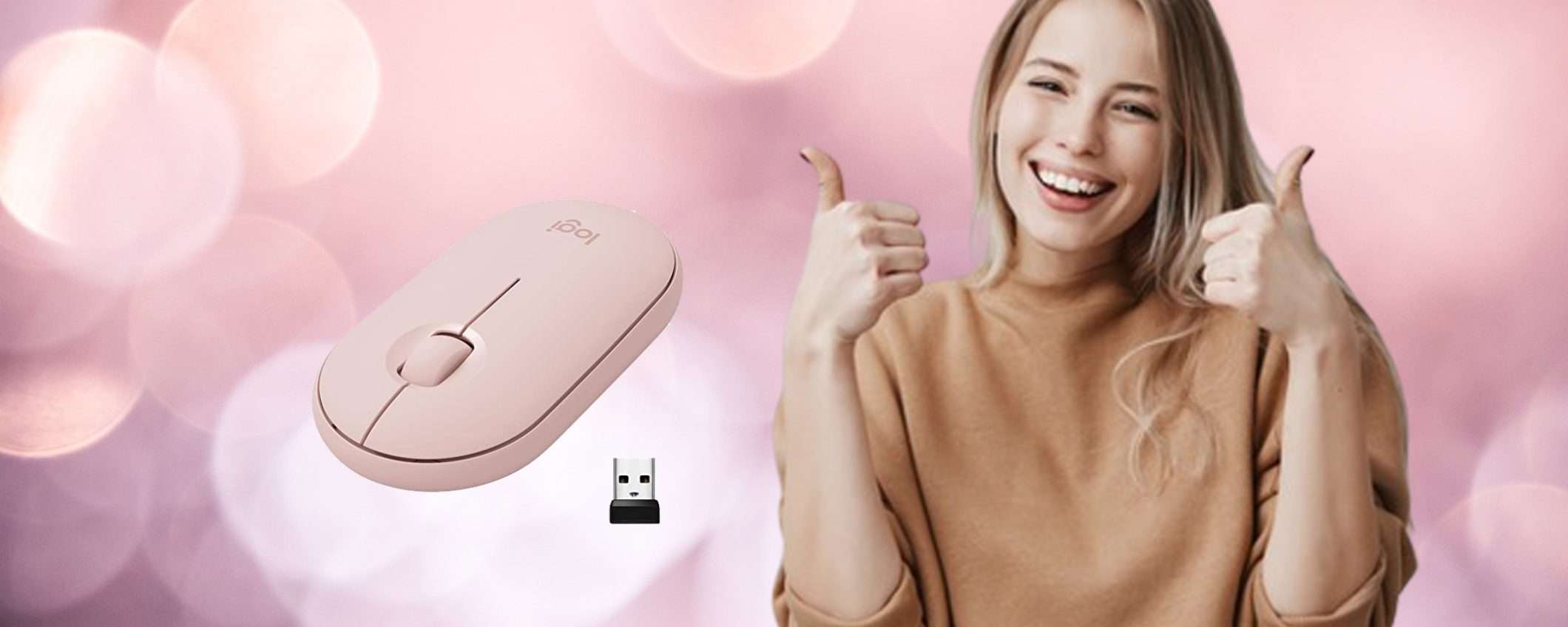 Mouse Pebble della Logitech oggi tuo con sconto TOP del 55% Mouse Pebble della Logitech oggi tuo con sconto TOP del 55%