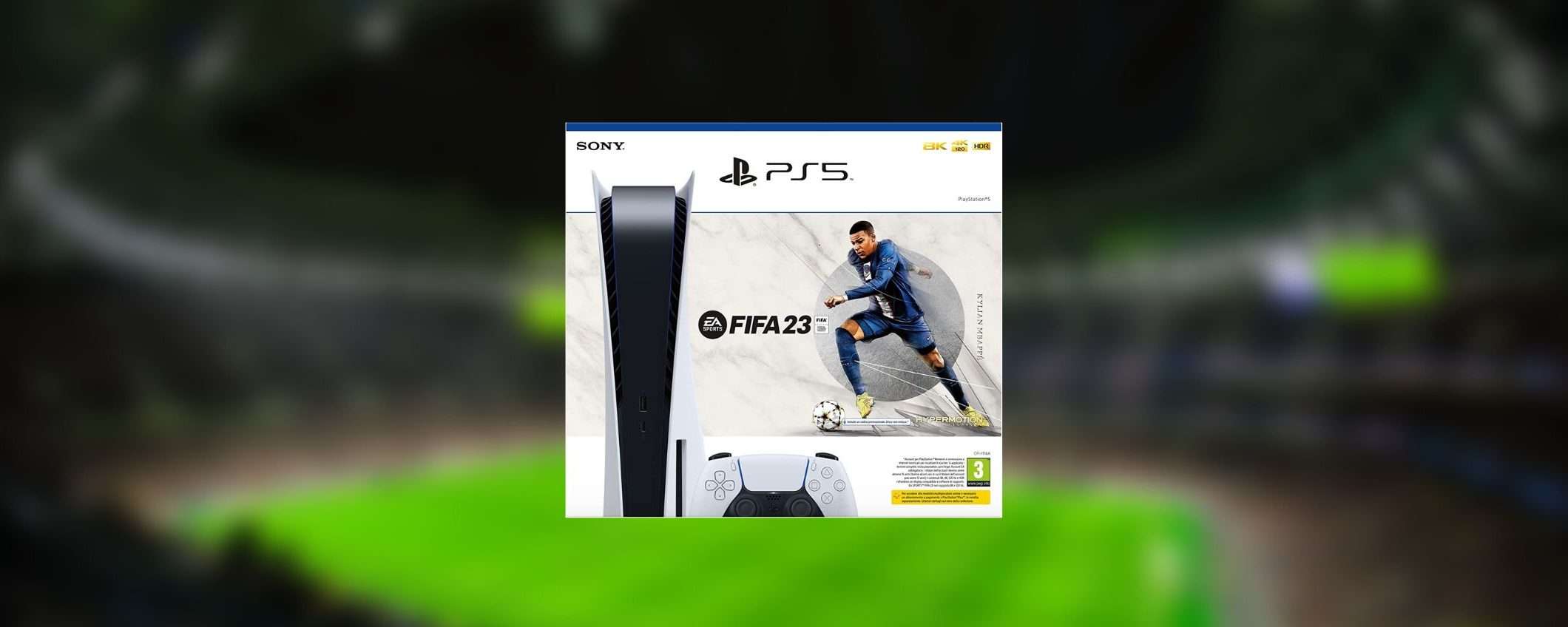 Domenica da sogno: PS5 è DISPONIBILE su Amazon con FIFA 23 (agg.) Domenica da sogno: PS5 è DISPONIBILE su Amazon con FIFA 23 (agg.)