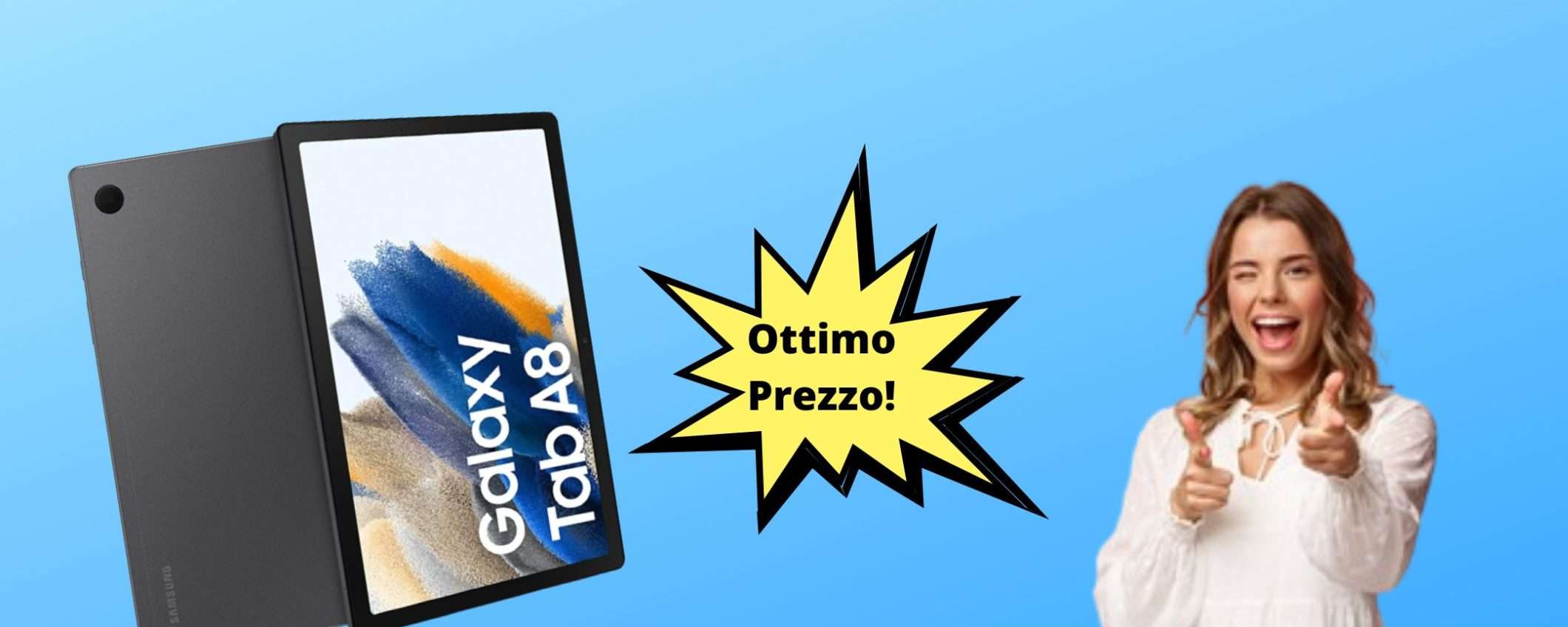 Questo tablet Samsung è WOW, ora ad un OTTIMO PREZZO su Amazon Questo tablet Samsung è WOW, ora ad un OTTIMO PREZZO su Amazon