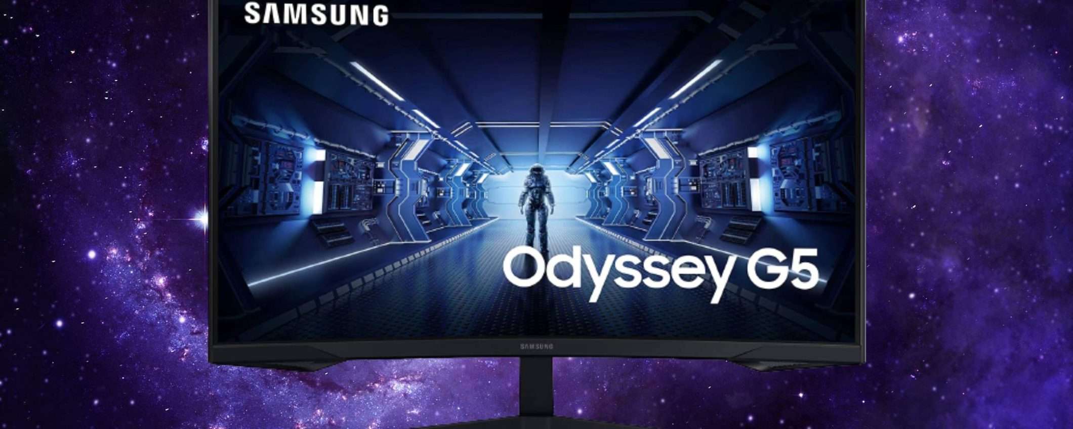 Samsung Odyssey G5: il monitor gaming che sognavi a un prezzo scontato Samsung Odyssey G5: il monitor gaming che sognavi a un prezzo scontato