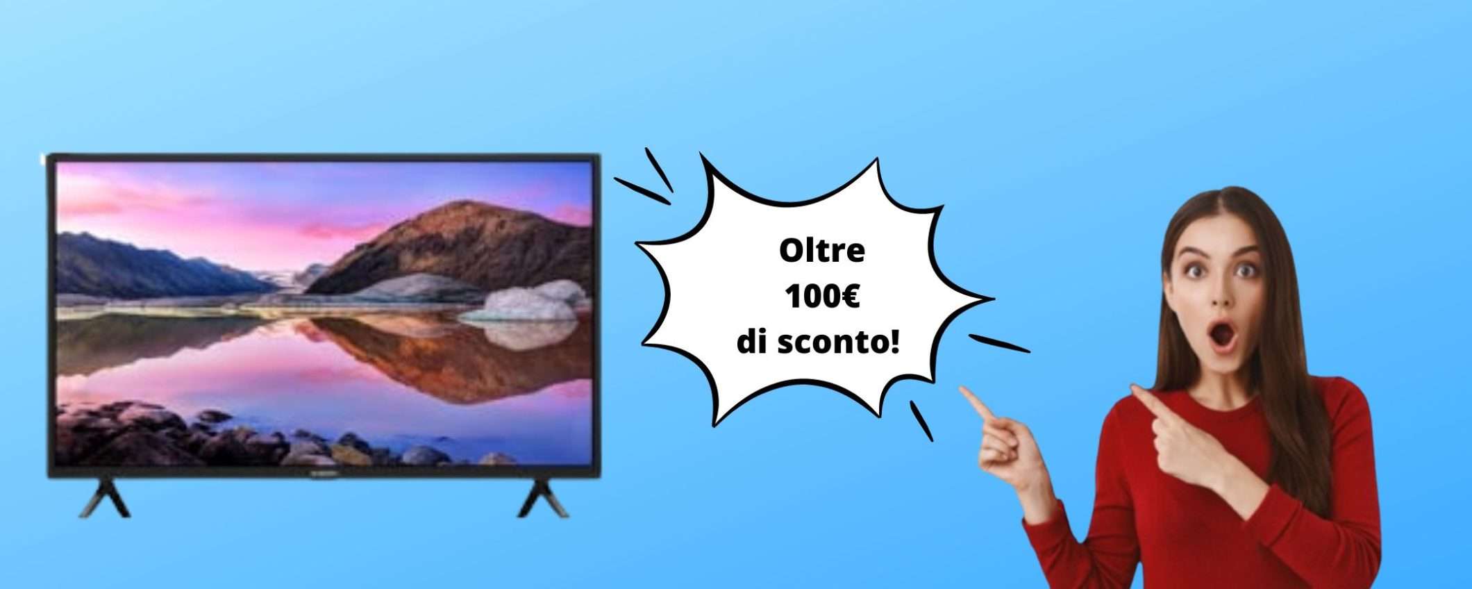 Smart TV Xiaomi, ora con oltre 100€ di sconto solo su eBay Smart TV Xiaomi, ora con oltre 100€ di sconto solo su eBay