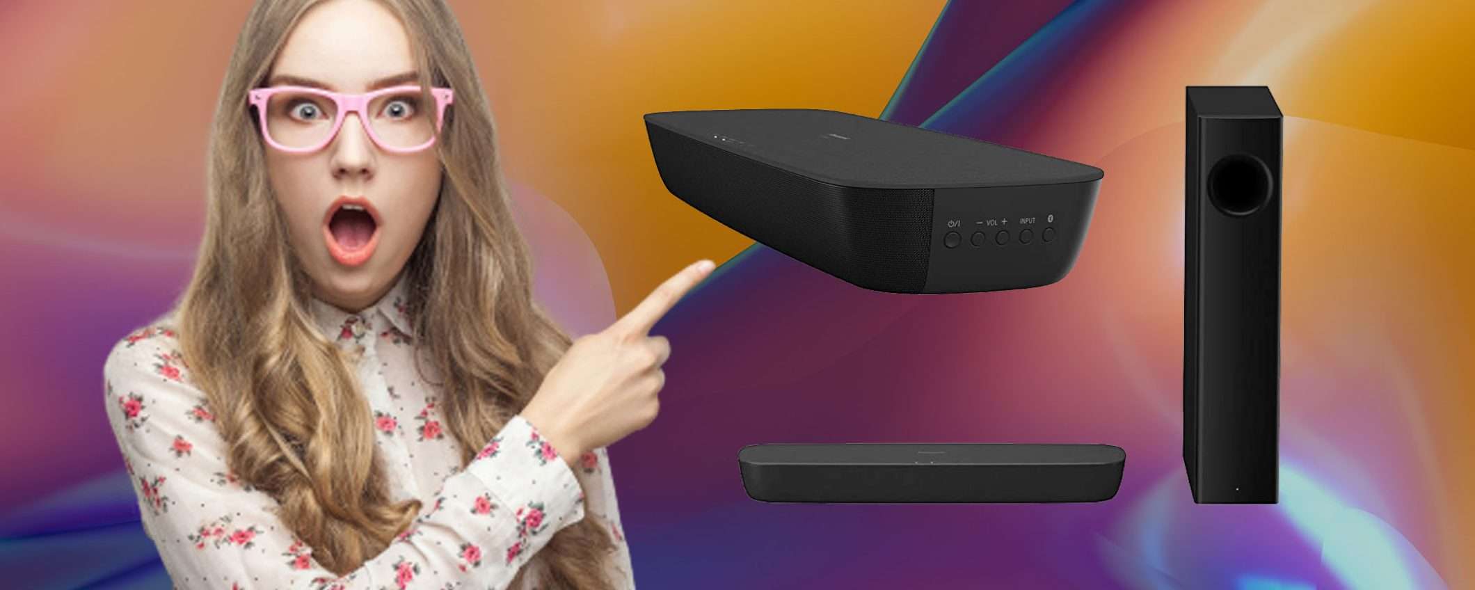 Soundbar Bluetooth Panasonic: potenza e qualità al prezzo TOP su Amazon(-22%) Soundbar Bluetooth Panasonic: potenza e qualità al prezzo TOP su Amazon(-22%)