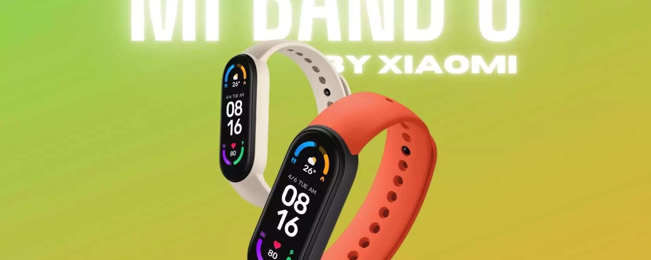 Xiaomi Mi Band 6: a poco più di 30€ è il Best Buy del giorno