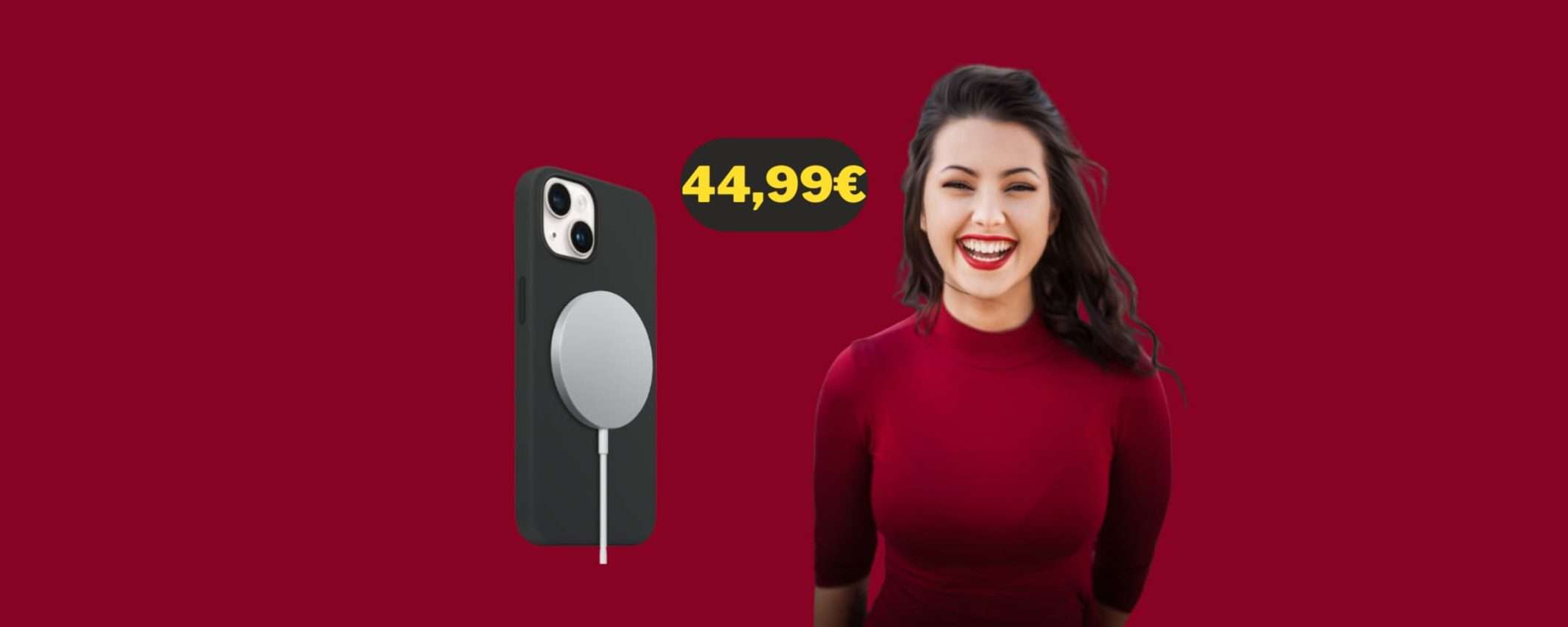 Apple alimentatore MagSafe in offerta a meno di 45€ (venduto e spedito da Amazon)