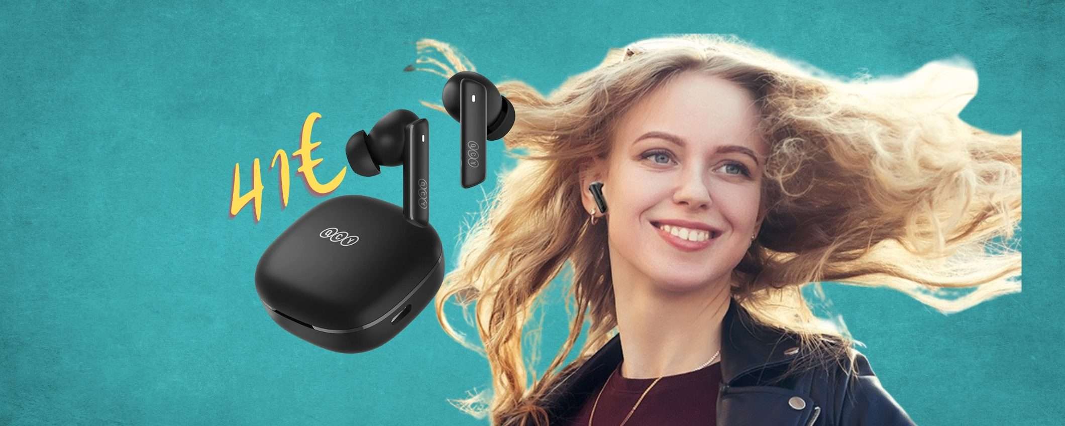 Auricolari Bluetooth con ANC e 30h di audio in DOPPIO SCONTO (41€) Auricolari Bluetooth con ANC e 30h di audio in DOPPIO SCONTO (41€)