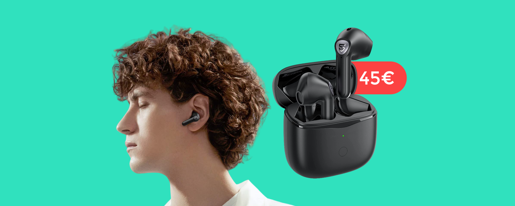 Auricolari con 4 microfoni e cancellazione rumore: 45€ con 2 SCONTI Auricolari con 4 microfoni e cancellazione rumore: 45€ con 2 SCONTI