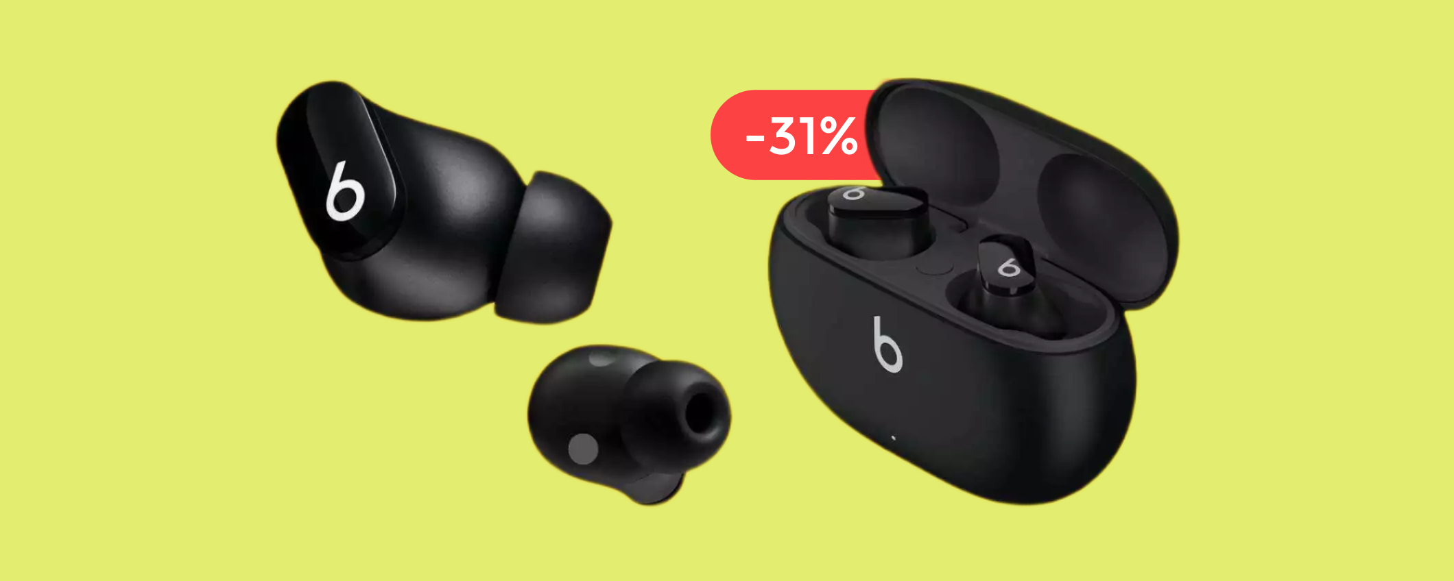 Auricolari Beats con cancellazione rumore: musica allo stato puro (-58€) Auricolari Beats con cancellazione rumore: musica allo stato puro (-58€)