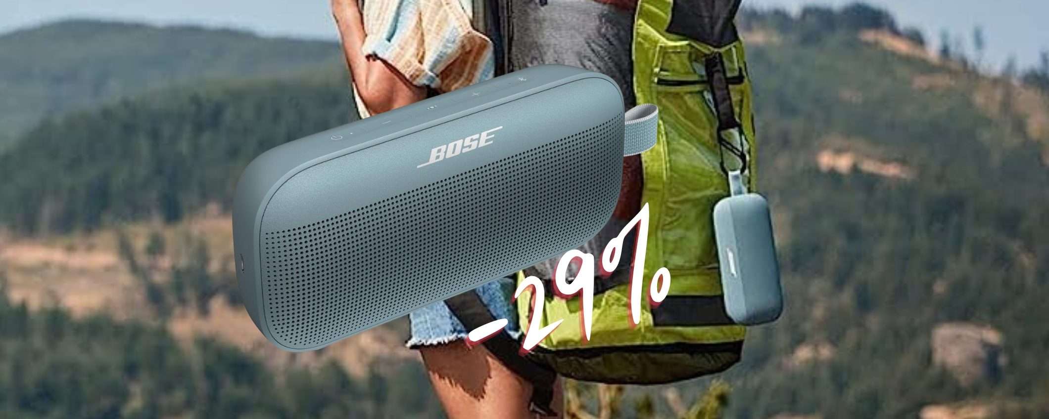 Bose Soundlink Flex: il RE degli speaker portatili al 29% su Amazon Bose Soundlink Flex: il RE degli speaker portatili al 29% su Amazon