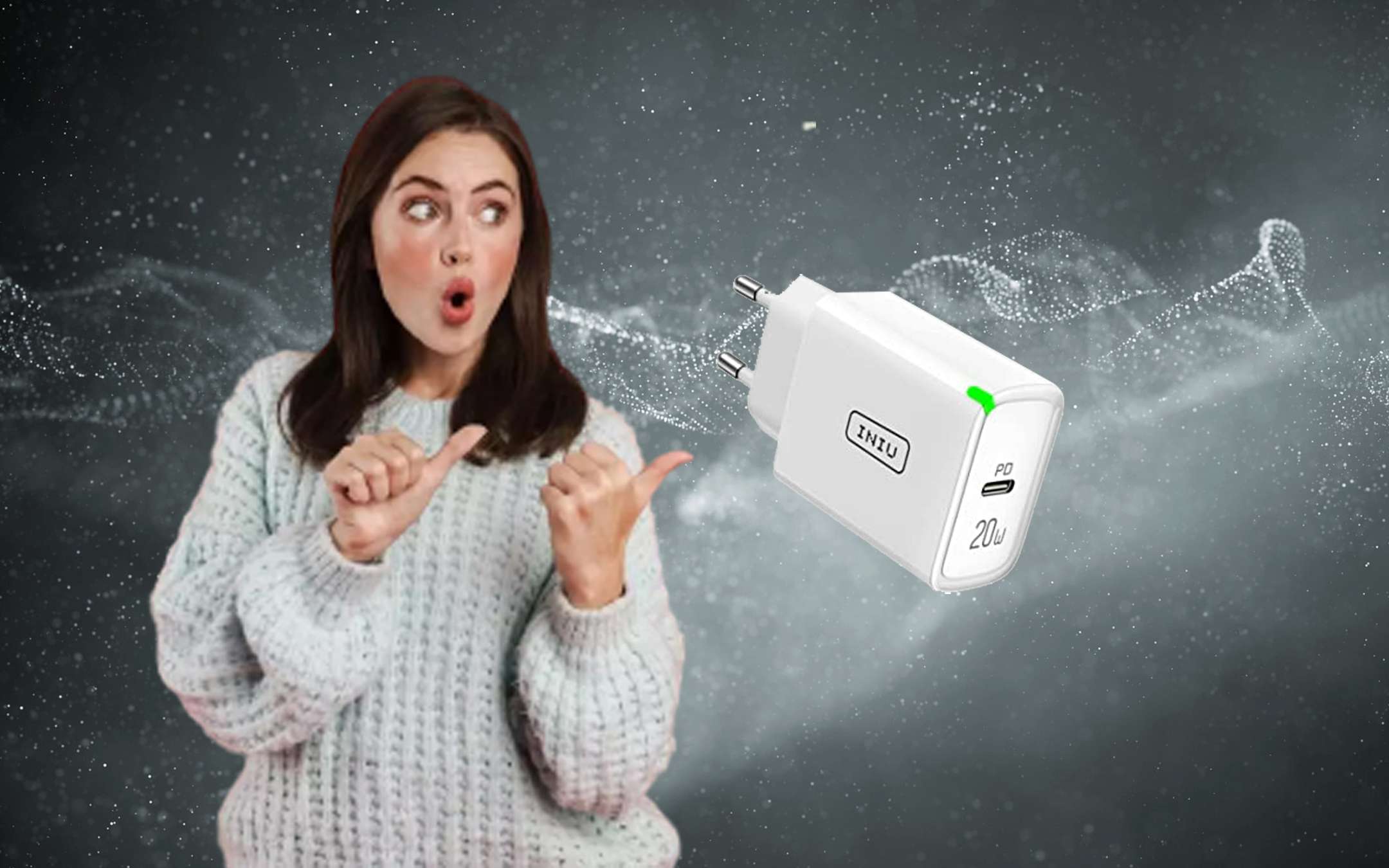 Caricatore USB-C da 20 W a 7,64 euro: l'offerta lampo, pochi pezzi
