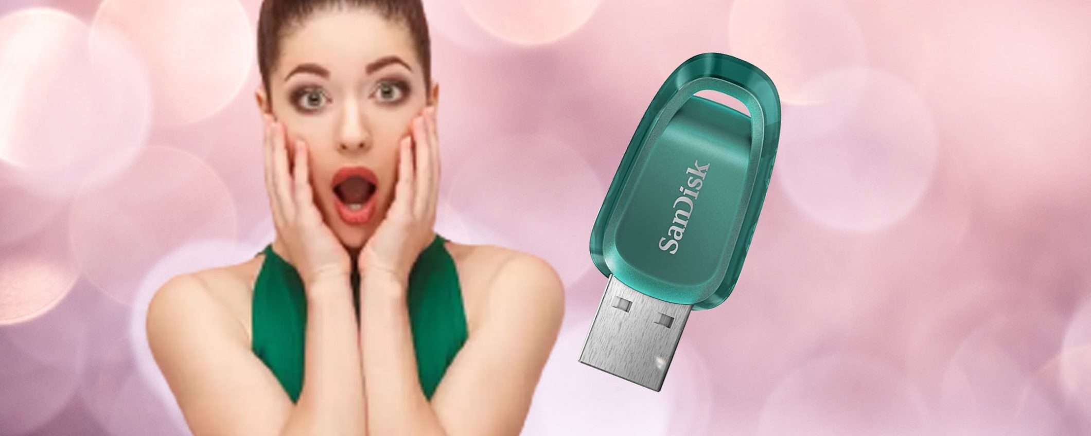 Chiavetta USB da 512 GB oggi tua con sconto pazzesco del 57%(Amazon) Chiavetta USB da 512 GB oggi tua con sconto pazzesco del 57%(Amazon)