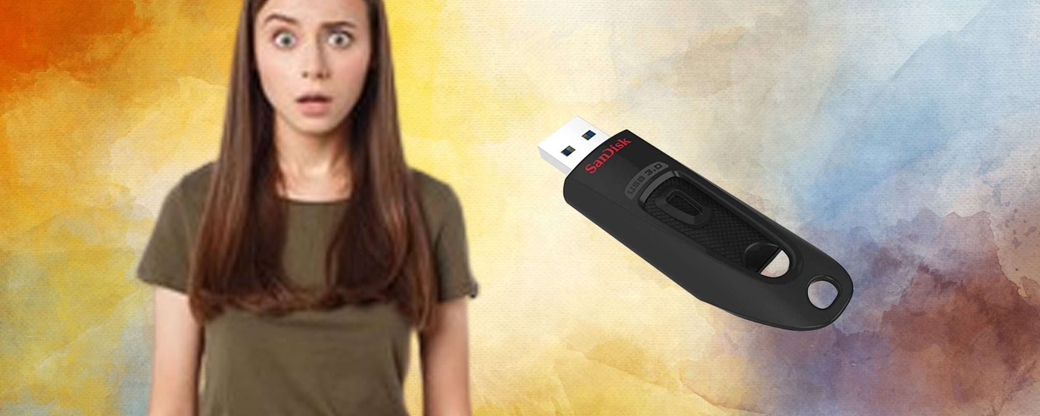 Chiavetta USB SanDisk da 256 GB oggi tua ad un prezzo pazzesco(-44%) Chiavetta USB SanDisk da 256 GB oggi tua ad un prezzo pazzesco(-44%)