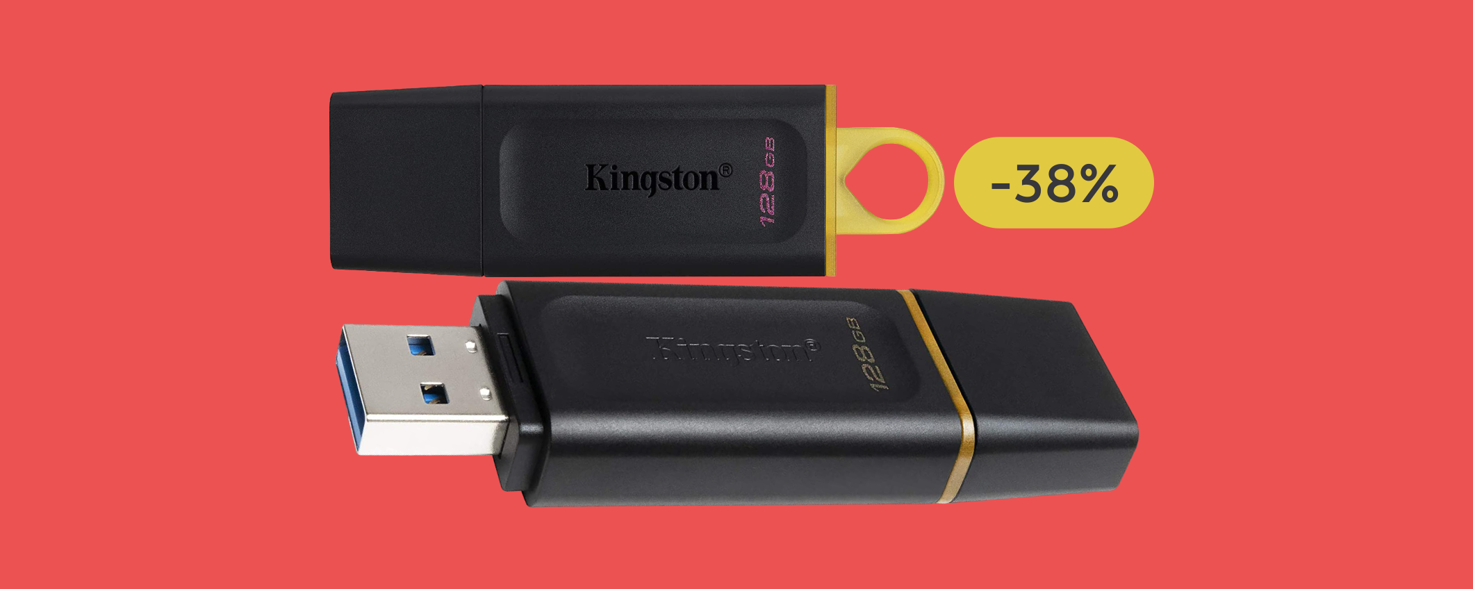 Chiavetta USB 128GB: la MIGLIORE che puoi acquistare con soli 9€