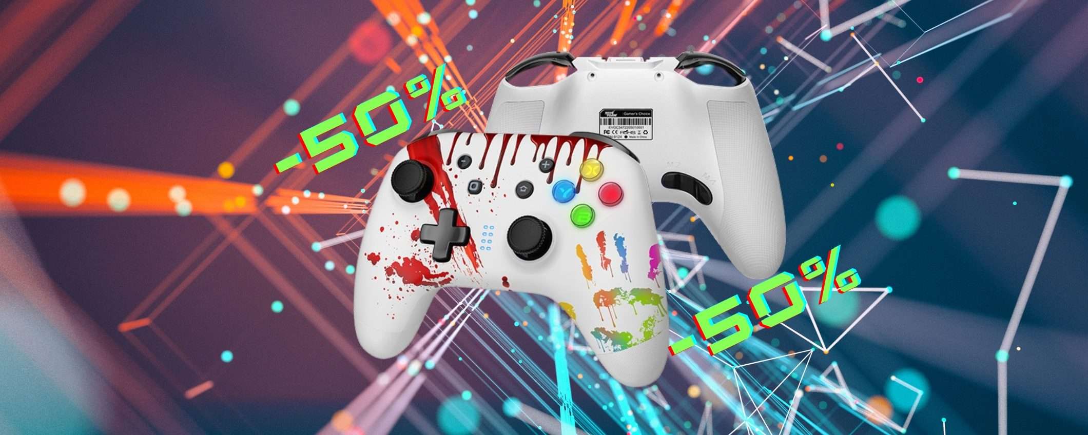 Controller wireless per PC, Android, IOS e Switch a MENO di 20€ Controller wireless per PC, Android, IOS e Switch a MENO di 20€