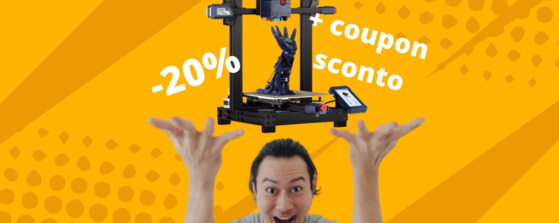 Anycubic Kobra: la stampante 3D più venduta, ad un prezzo ridicolo